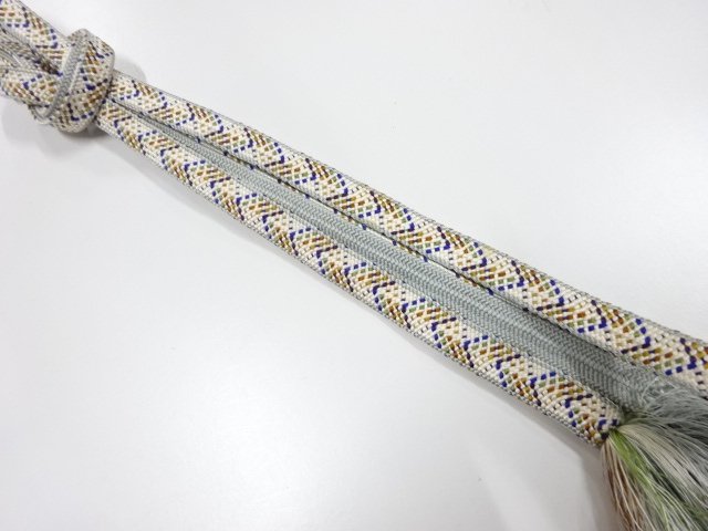JAPANESE KIMONO / UNUSED OBIJIME 